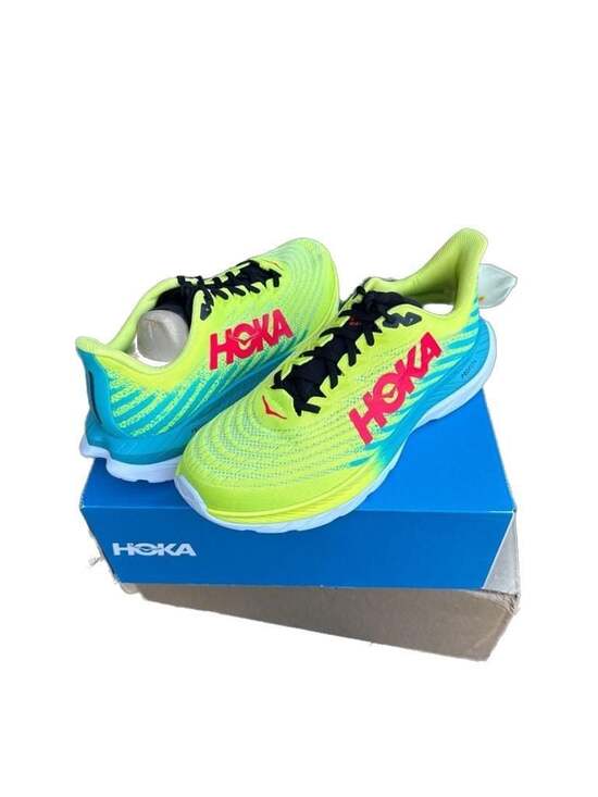 Hoka Other - HOKA Mach 5 Men's Running Shoes in Evening Primrose / Scuba Blue